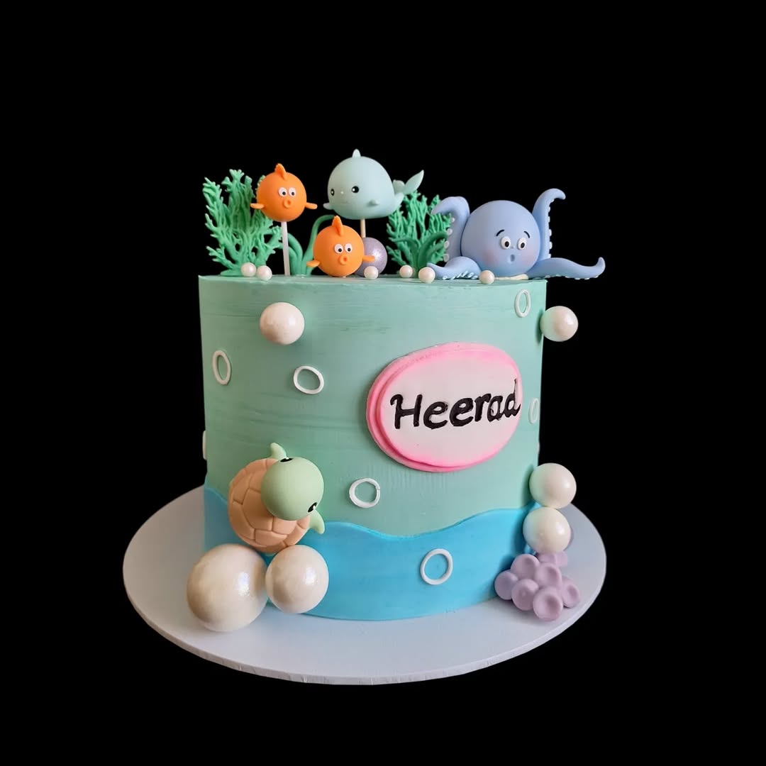 Birthday cake artistry