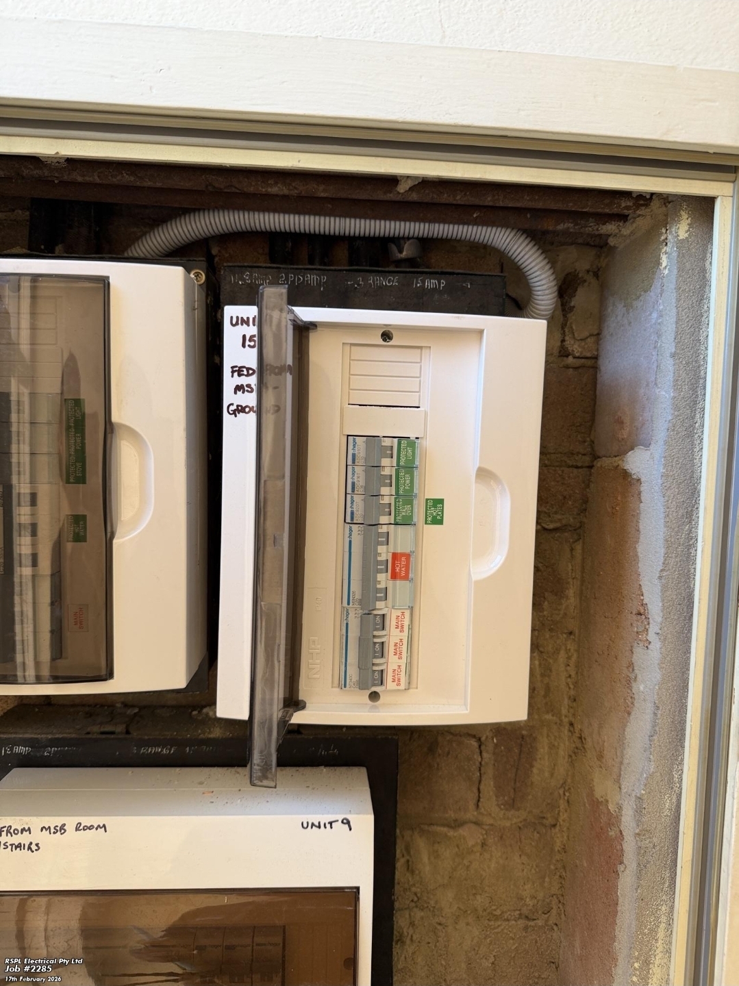 Kitchen and bathroom electrics