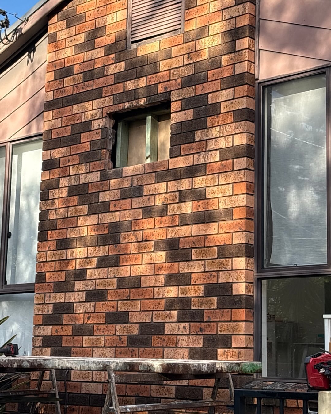 Recycled Brick Work